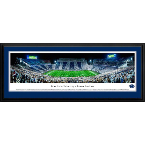 deluxe framed photo of Penn State Stripe Out vs. Rutgers